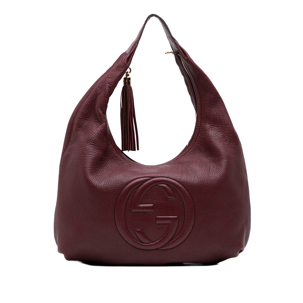 Pre-Loved Gucci Calfskin Soho Hobo
